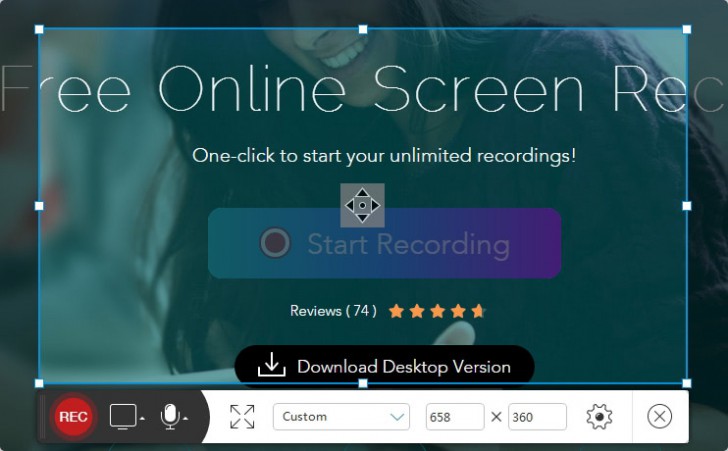  โปรแกรมอัดวิดีโอหน้าจอออนไลน์ Free Online Screen Recorder