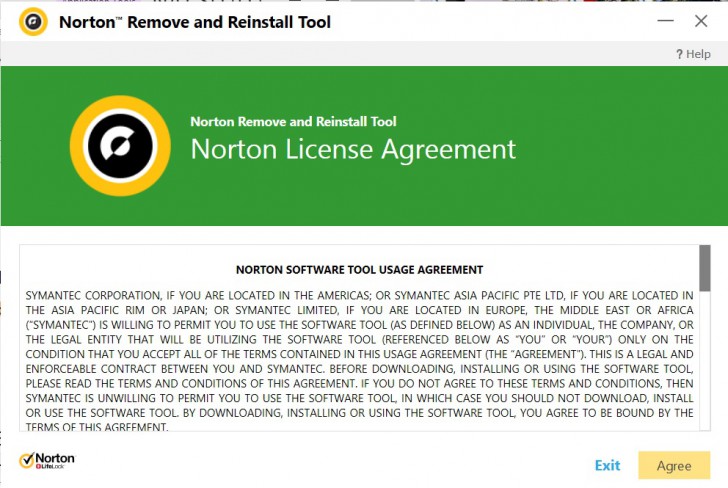 Norton Remove and Reinstall Tool (โปรแกรมลบโปรแกรม จาก Norton ทั้งหมด)