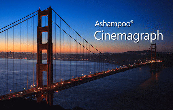โปรแกรมแต่งรูปให้เคลื่อนไหว Ashampoo Cinemagraph
