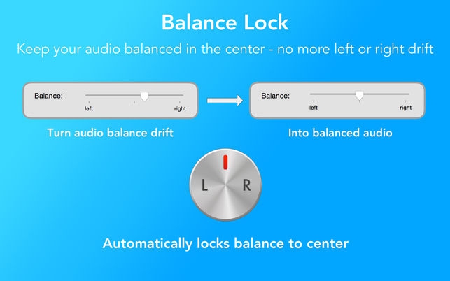 โปรแกรมปรับเสียงลำโพงให้เท่ากัน Balance Lock
