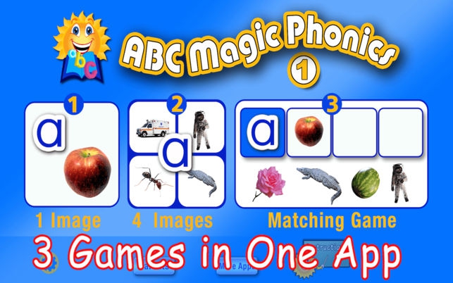 โปรแกรมเรียนรู้ออกเสียงสำหรับเด็ก ABC MAGIC PHONICS