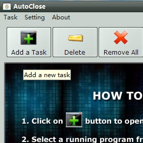 โปรแกรมตั้งเวลาปิดโปรแกรม AutoClose