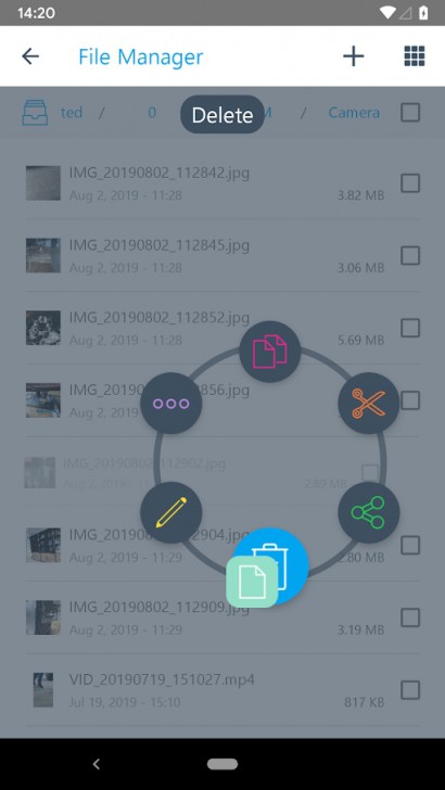 App จัดการไฟล์บนมือถือ Ashampoo Droid Commander