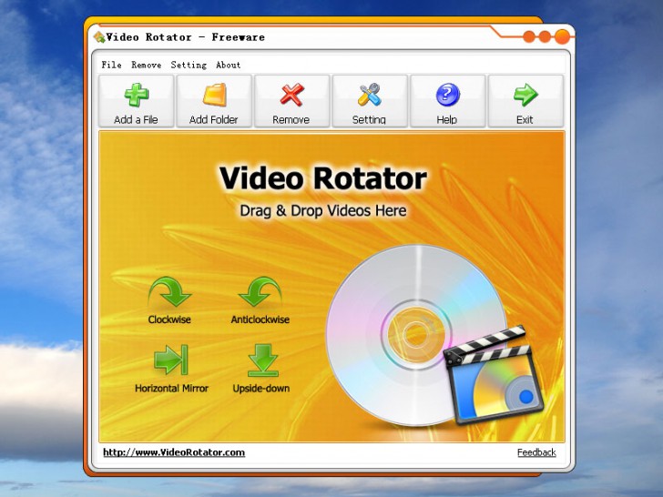 Video Rotator (โปรแกรม Video Rotator แก้ไขวิดีโอ หมุนวิดีโอ ฟรี)