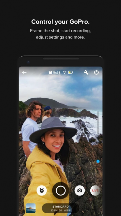 GoPro (App กล้องแอคชั่นแคม GoPro ทุกรุ่น)