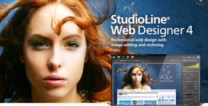 โปรแกรมออกแบบ แต่งรูป สร้างเว็บไซต์ StudioLine Web Designer 4