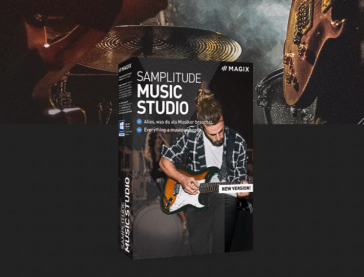  โปรแกรมทำเพลง อัดเสียง มิกซ์เสียงร้อง Samplitude Music Studio 2020