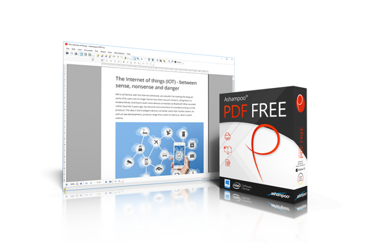Ashampoo PDF Free (โปรแกรมเปิดไฟล์ แก้ไขไฟล์ PDF ฟรี)