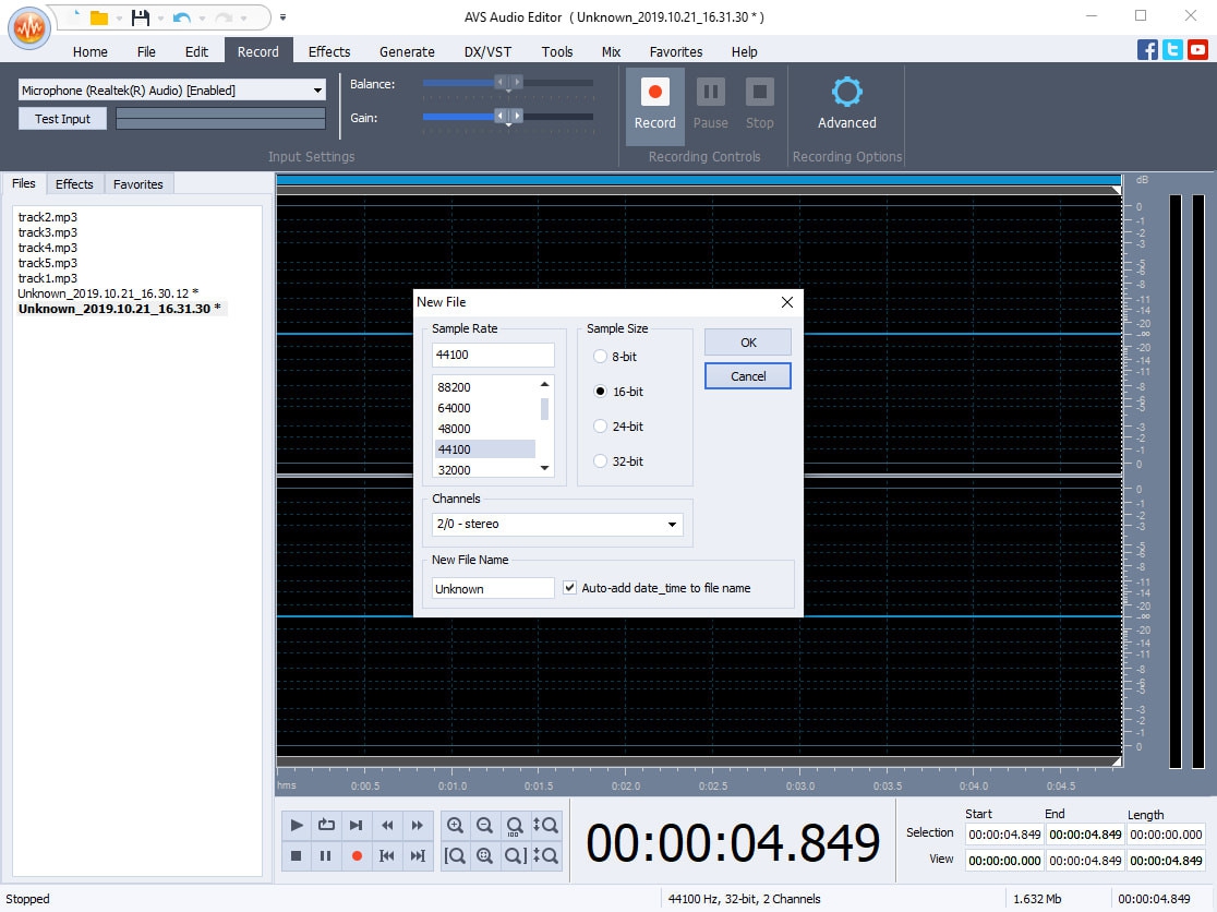 AVS Audio Editor 10.4.2.571 instal the new version for apple