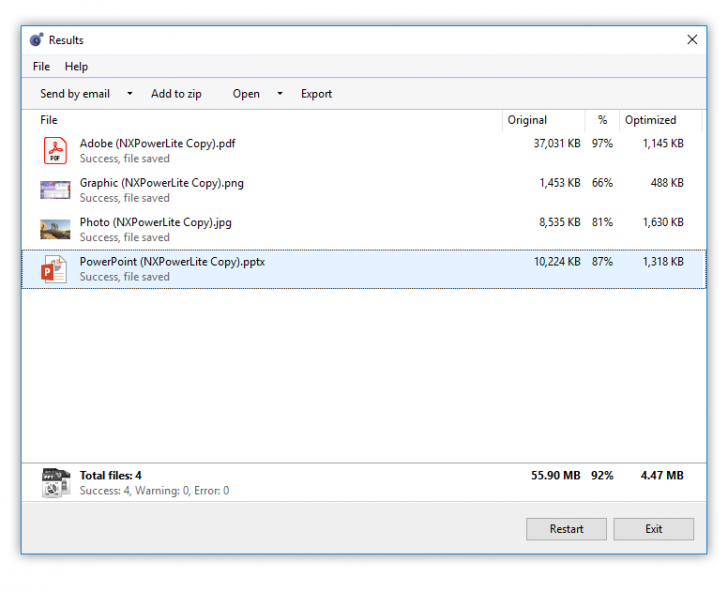 NXPowerLite Desktop 10.0.1 download the new for mac