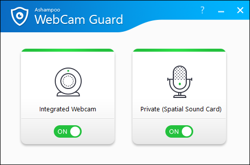 Ashampoo WebCam Guard (โปรแกรมรักษาความปลอดภัยกล้อง Webcam และไมค์บน PC)