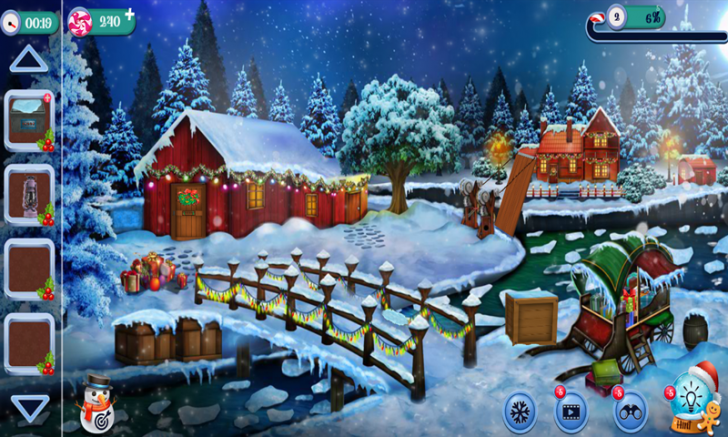 Christmas Game-The Lost Santa (เกมไขปริศนา แก้ปริศนาหาทางออกสไตล์คริสต์มาส)